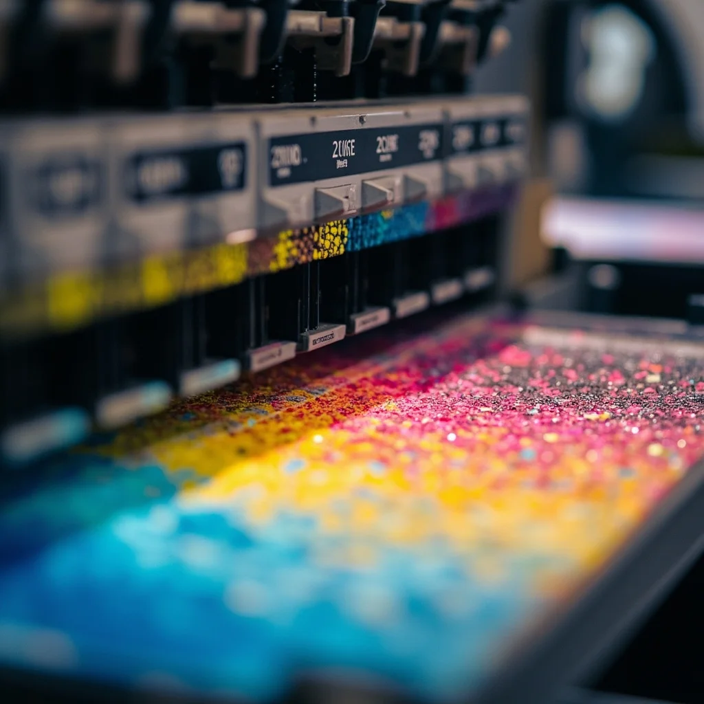 CMYK offset printing process