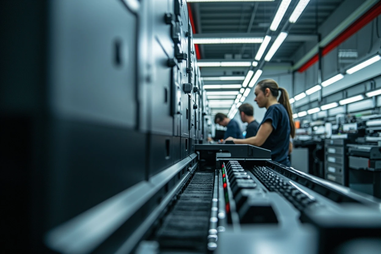 Commercial printing process