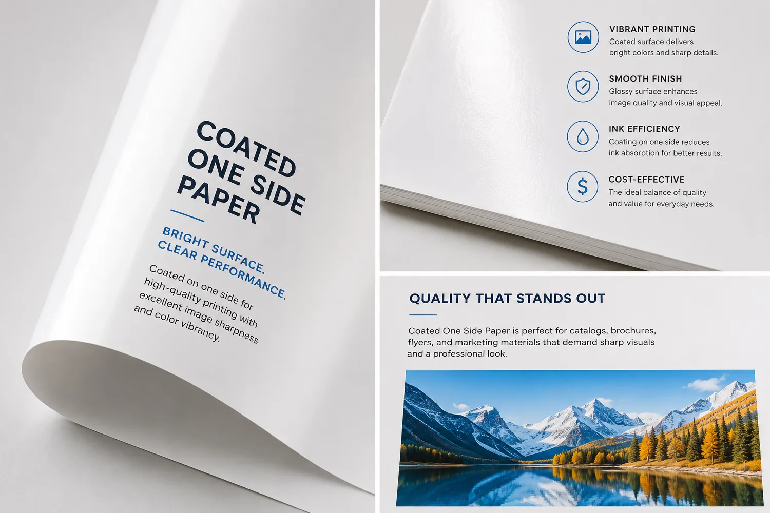 Coated OneSide Paper