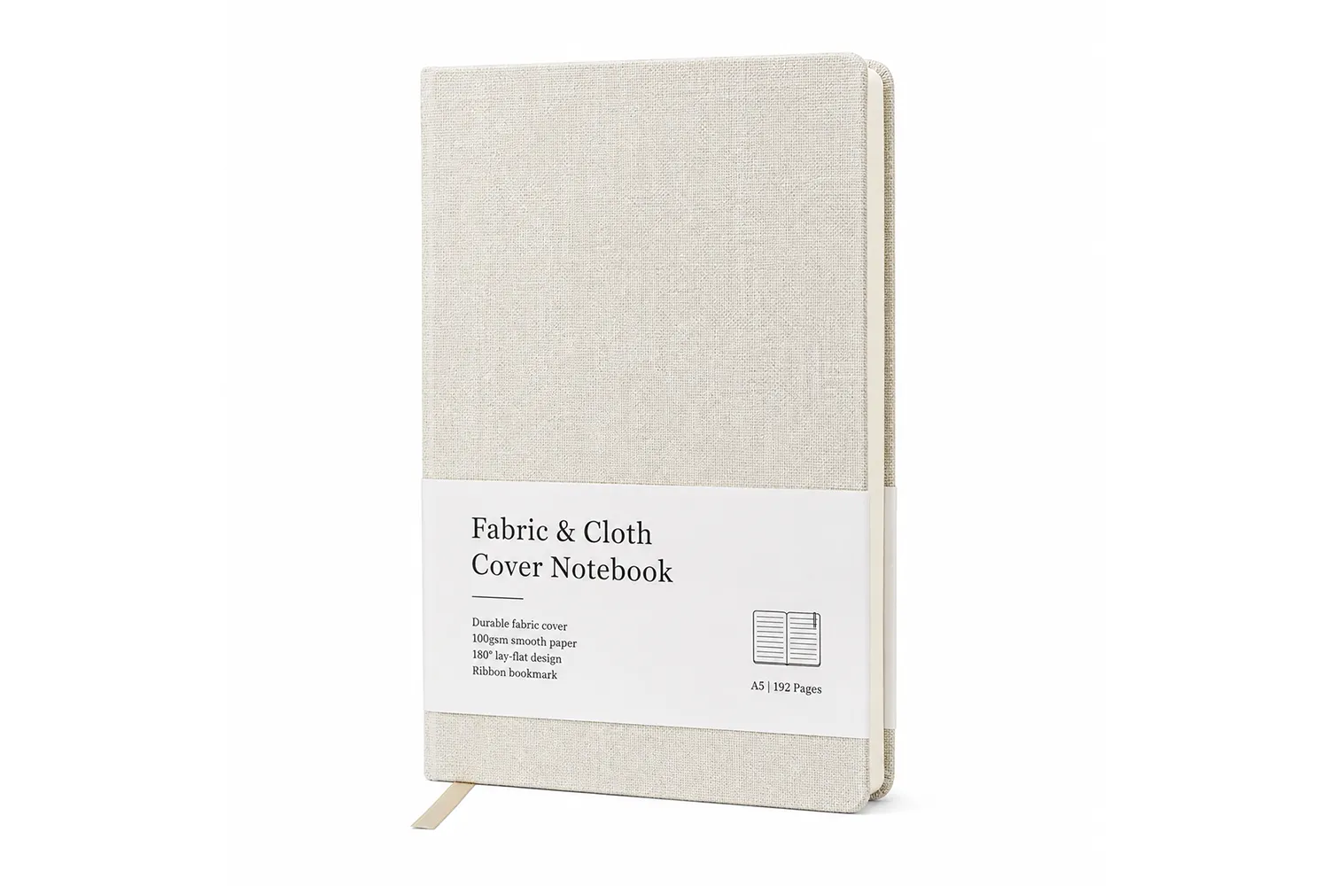 Fabric & Cloth Cover Notebook1