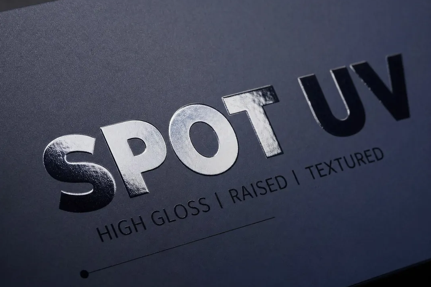Spot UV book cover