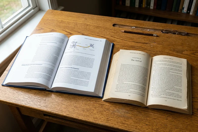 Visual comparison of bright white offset paper and warm cream-tinted offset paper