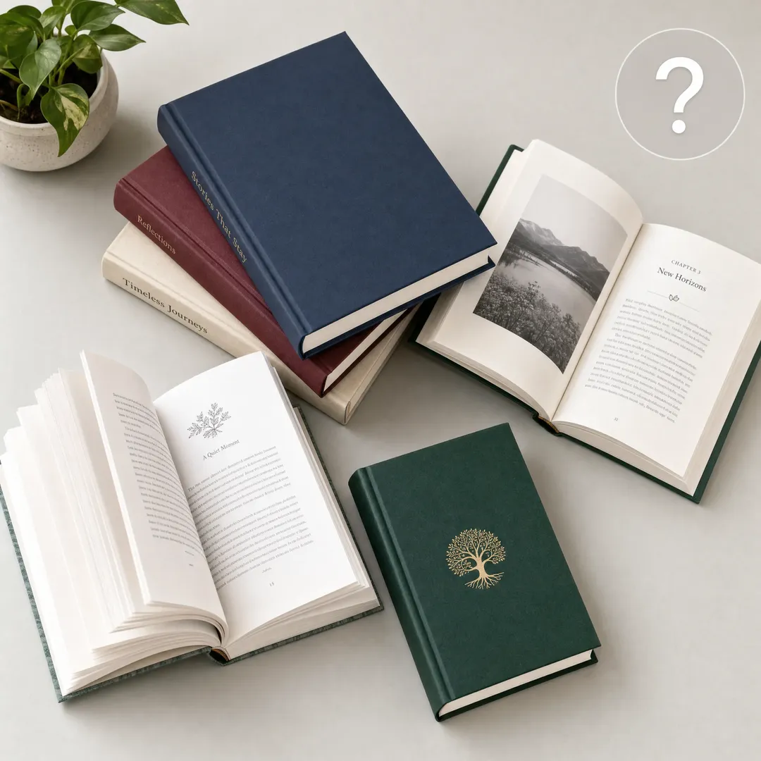 Book Printing FAQ — your questions about ordering, paper, binding, and shipping from EcoPrinting answered