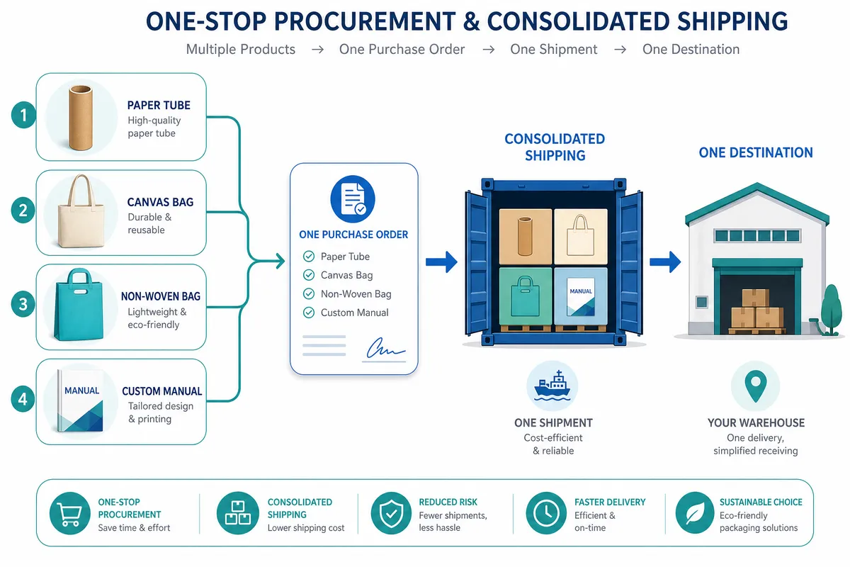 One-stop procurement strategy for bundled printing orders from China