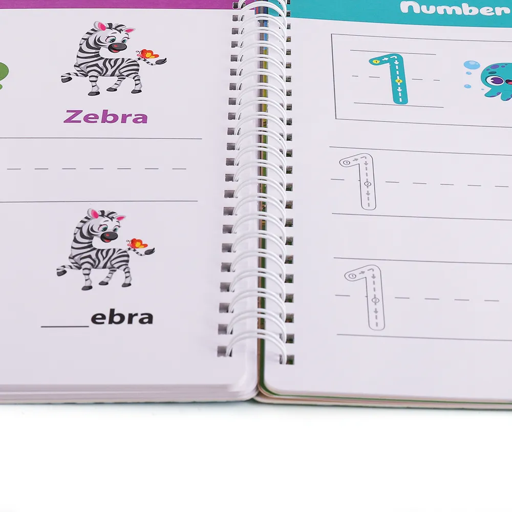 Wire-O workbook printing
