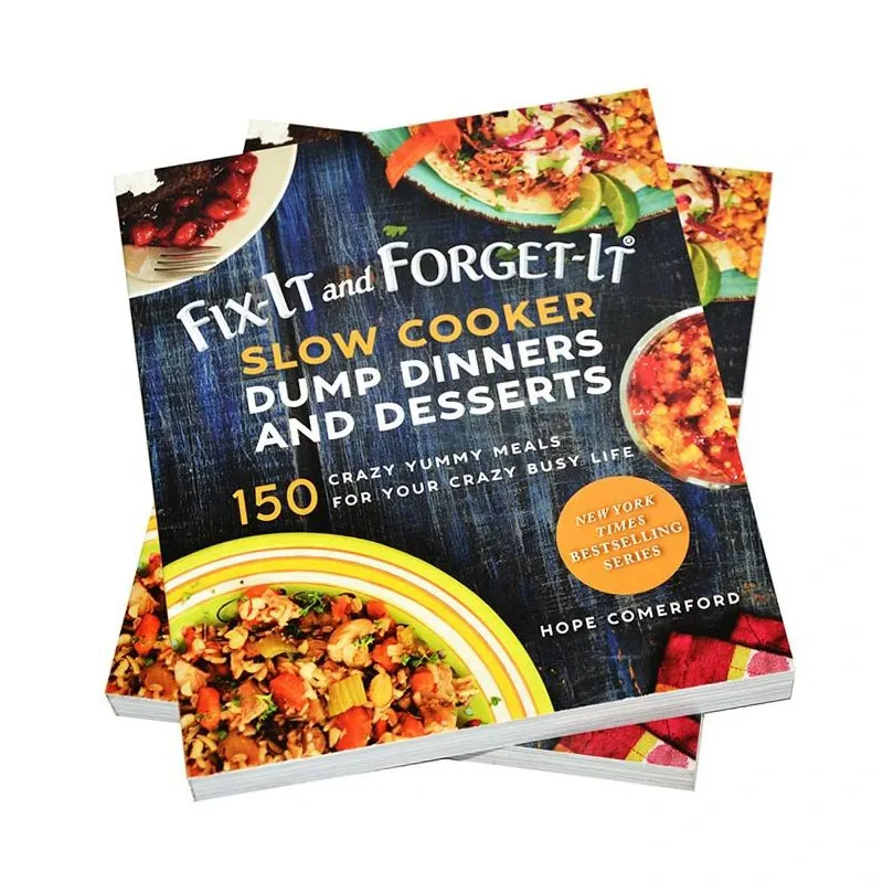 cookbook printing services