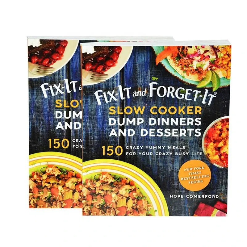 custom cookbook printing