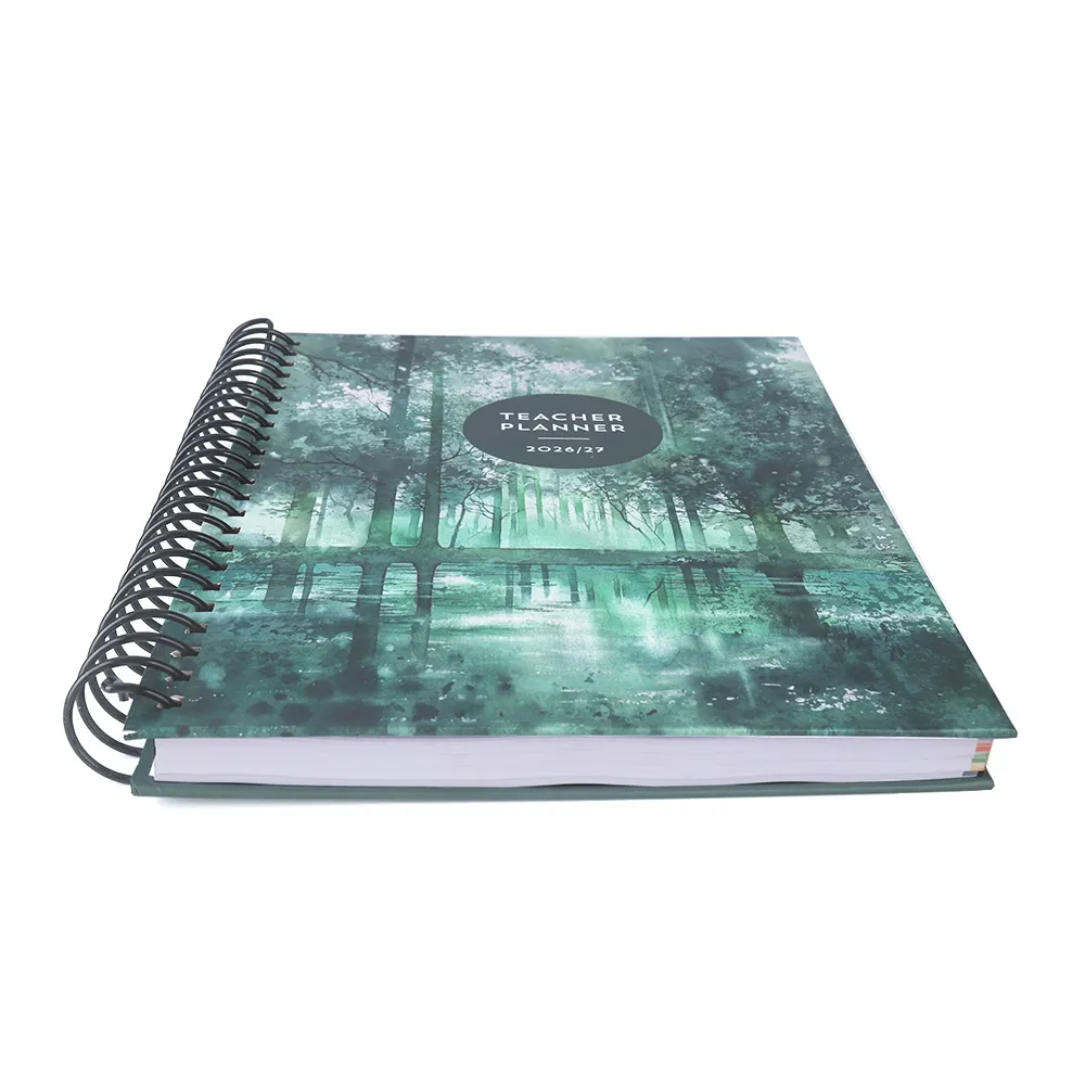 custom spiral bound notebook printing