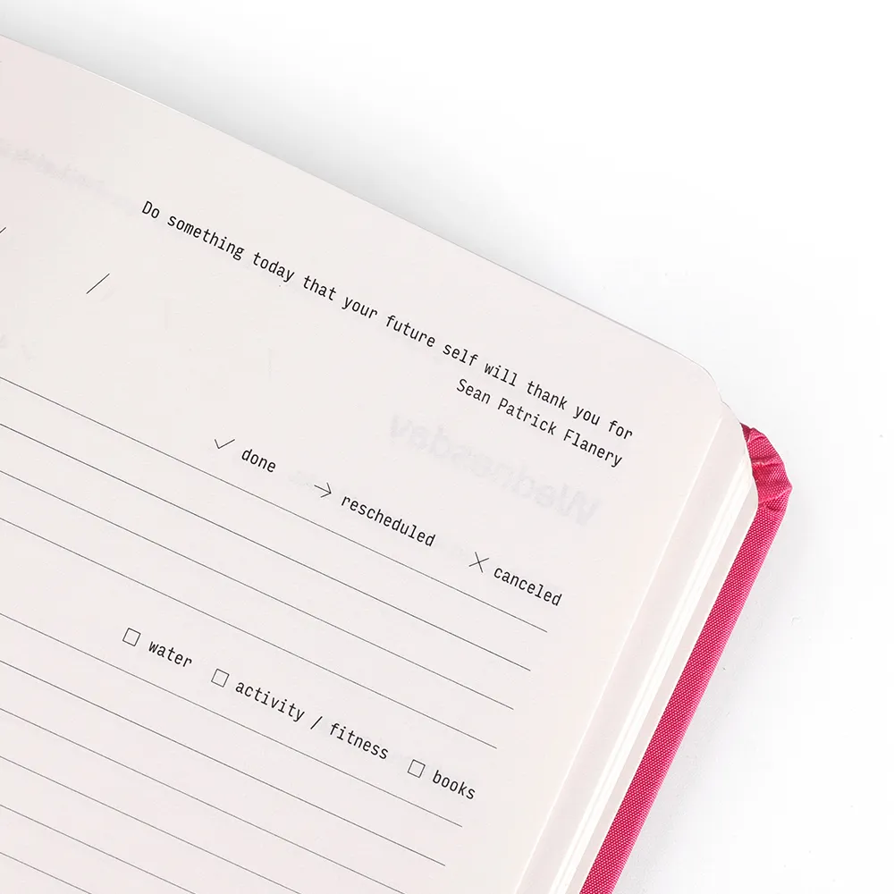 offset paper notebook